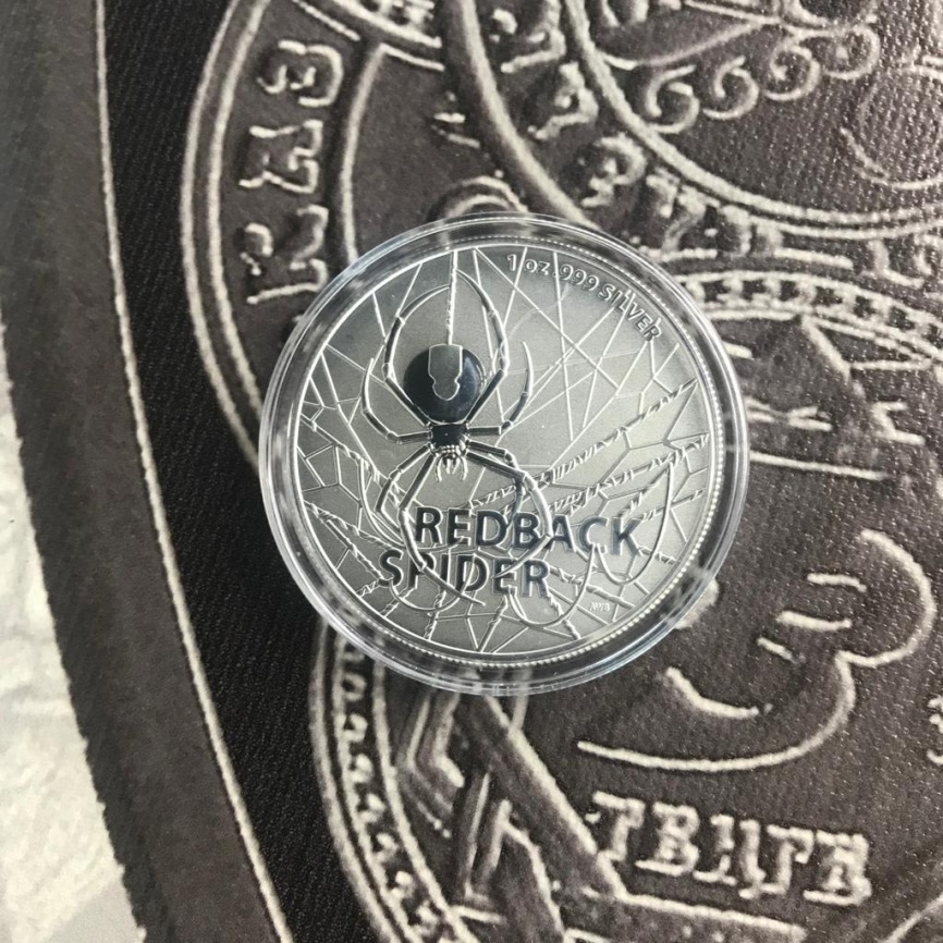 Красноспинный паук черная вдова - 1 доллар | 2020 год | Австралия фото 3