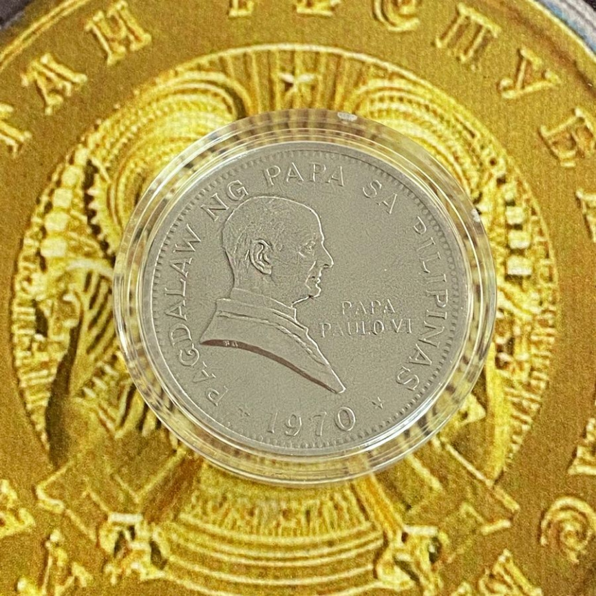 Папа Павел VI  - Филиппины, 1 песо, 1970 год фото 3