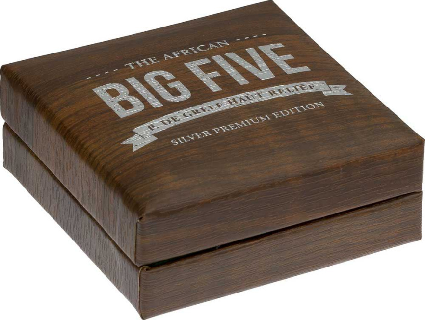 Слон "Большая пятерка Африки" - Кот-д'Ивуар, 2022 год, 1000 франков КФА фото 6