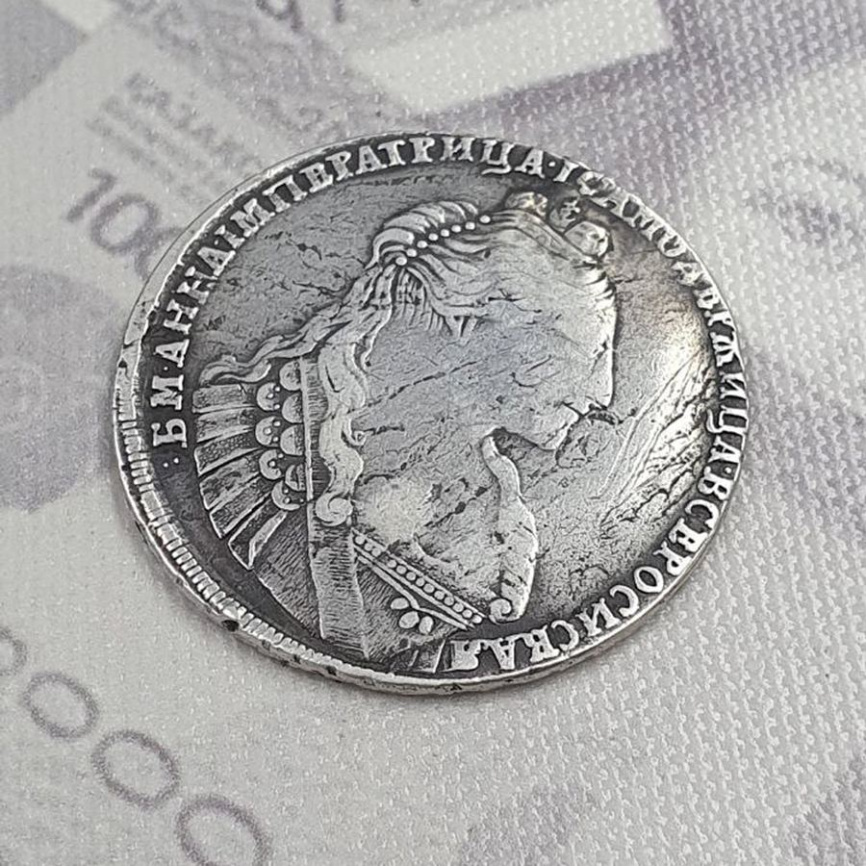 Рубль Анны Иоановны (1730-1740) 1735 год фото 4