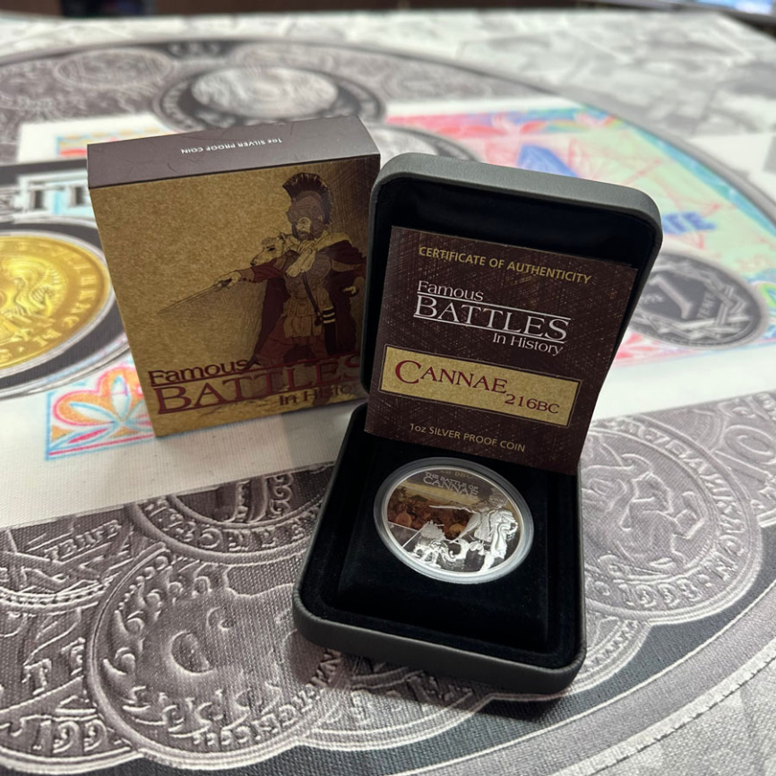 Битва при Каннах, серия Известные битвы в истории - Тувалу, 2009 год фото 4