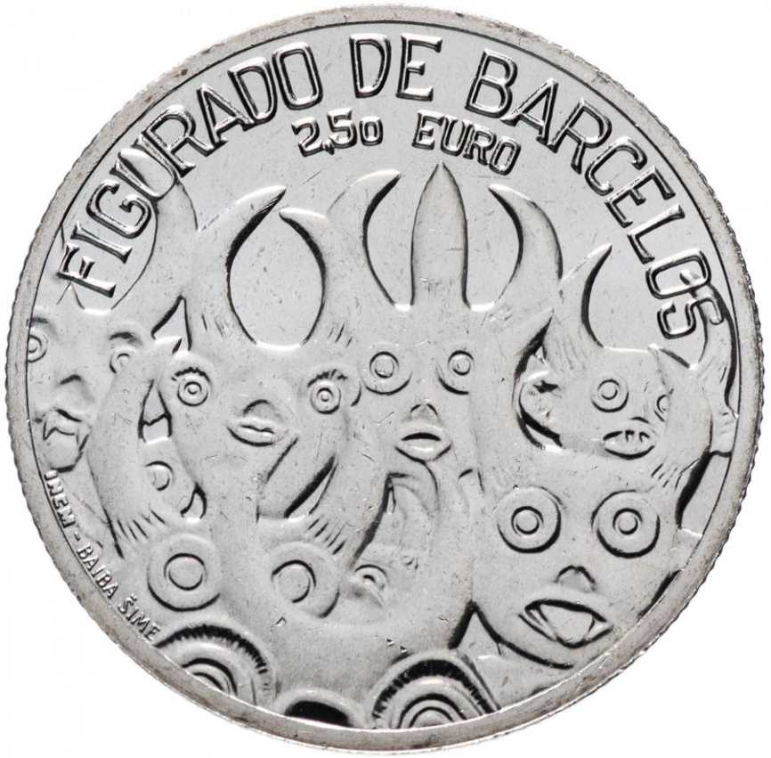 Португальская этнография "Фигурки из Барселуша" - Португалия | 2,5 евро | 2016 год фото 2